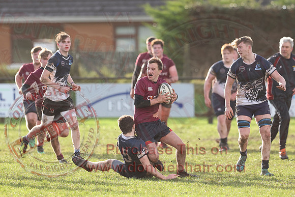 Enniskillen (19) V Belfast Met (19) in U18 Provincal League Youth Rugby-8