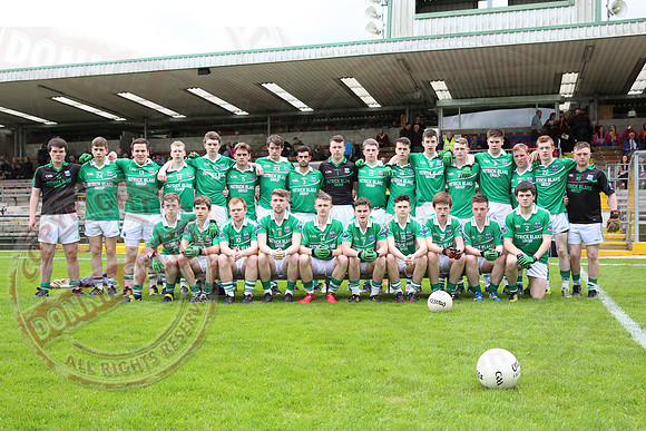 Fermanagh (2-8) V Antrim (5-10) in Ulster Minor Championship.