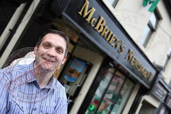 McBrien's Newsagent, Lisnaskea.
