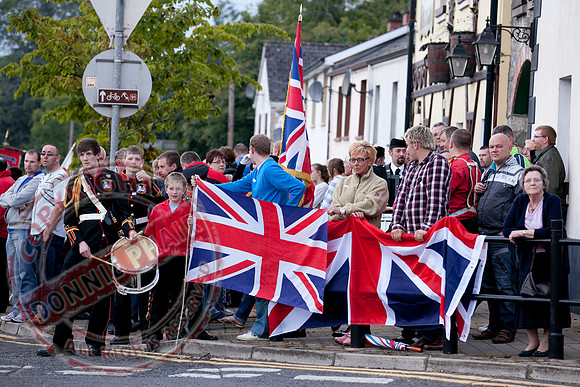 Loyalist Parade in Newtownbutler.