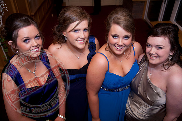 Collegiate Formal held in Corick House Hotel, County Tyrone.