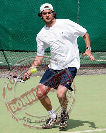 Tennis Competition in the Bawnacre in Irvinestown.