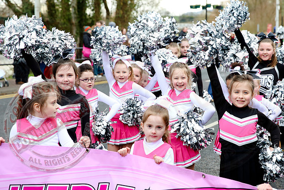 St. Patrick's Day celebrations in Enniskillen, County Fermanagh.