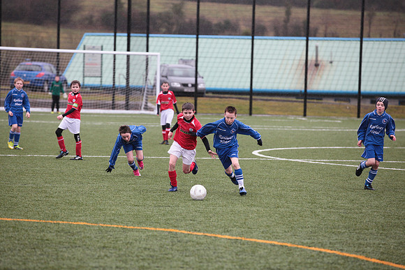 Ballinamallard V Cliftonville U12 Soccer.