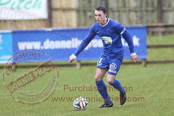 Ballinamallard Reserves (7) V Ballymena United Reserves (1) in IFA Reserve League.