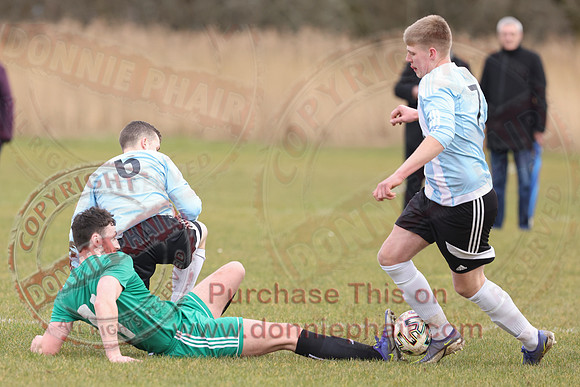Enniskillen Athletic (5) V Lisbellaw United (2) in Mercer Football League-2
