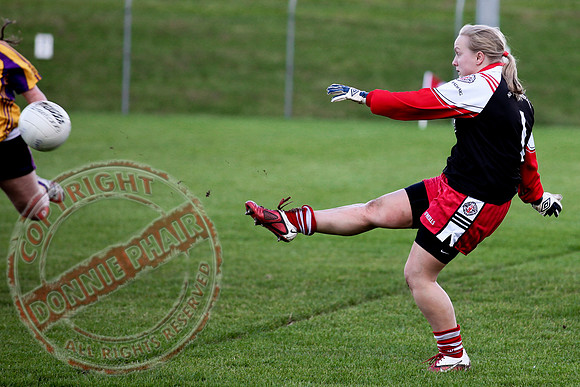 St. Pat's Donagh V Carryduff in Ladies Junior Cup GAA Ulster Match.