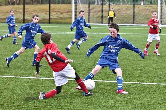 Ballinamallard V Cliftonville U12 Soccer.