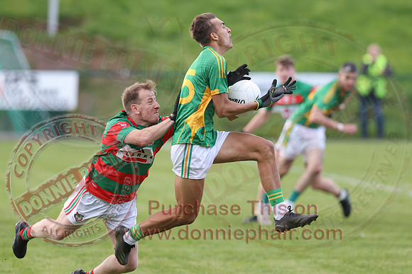 Lisnaskea (1-07) V Irvinestown (0-11) in Intermediate GAA Football Championship Group B-1