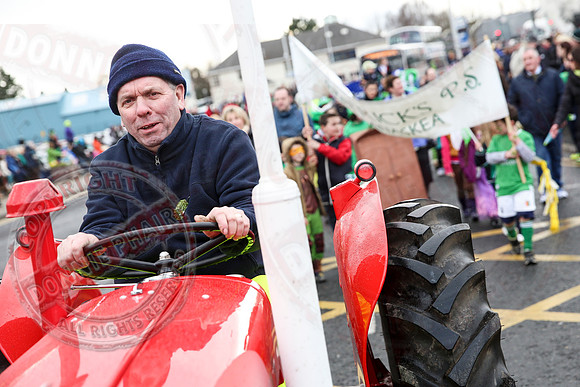 St. Patrick's Day celebrations in Enniskillen, County Fermanagh.