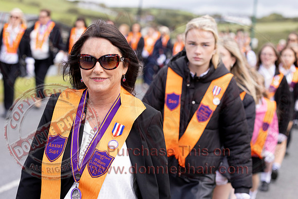 Annual County Donegal Twelfth Demonstration at Rossnowlagh-66