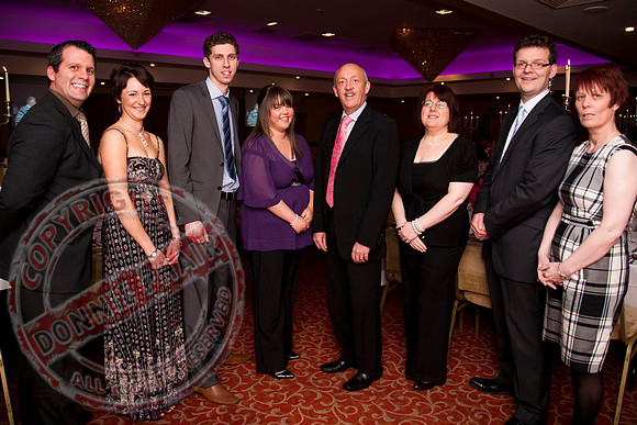 Ulster Farmers Union Dinner Dance in the Killyhevlin Hotel.