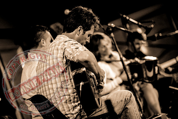 Sharon Shannon and Eleanor Shanley at the Newtownbutler Festival.