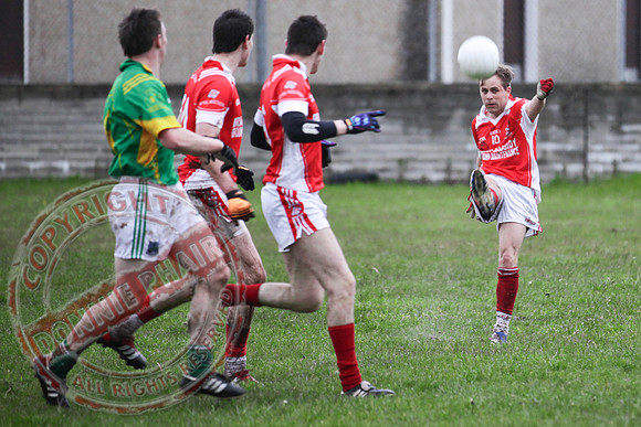 Belnaleck V Irvinestown in Senior GAA League Football.