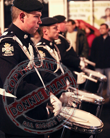 Loyalist Parade in Enniskillen, County Fermanagh.