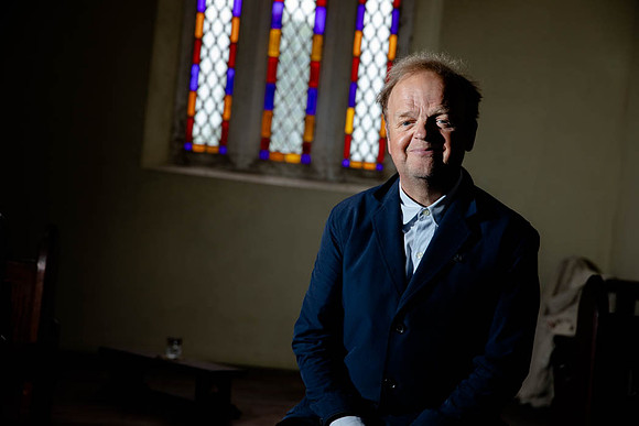 Actor, Toby Jones, performs at Breandrum Chapel
