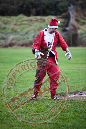 Santa V Elves Charity GAA Match In Newtownbutler among the NTB club members and friends.