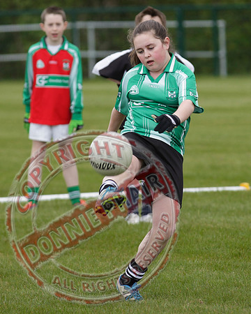 Celebrating Aghadrumsee GAA Club new playing field the U12 Aghadrumsee GAA Team play local rivals Roslea.