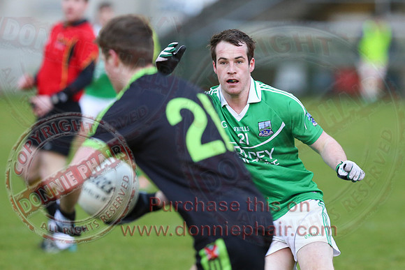 Fermanagh (1-13) V Queen's University (0-9) in Dr. McKenna Cup.