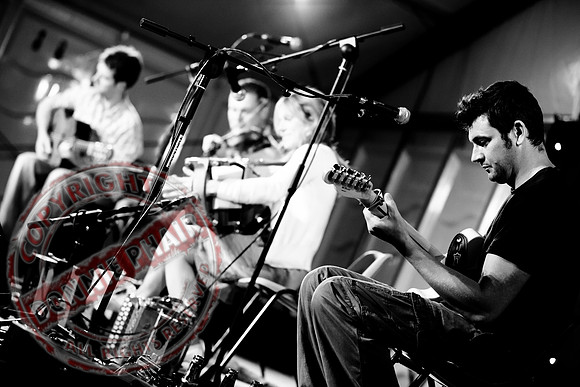 Sharon Shannon and Eleanor Shanley at the Newtownbutler Festival.