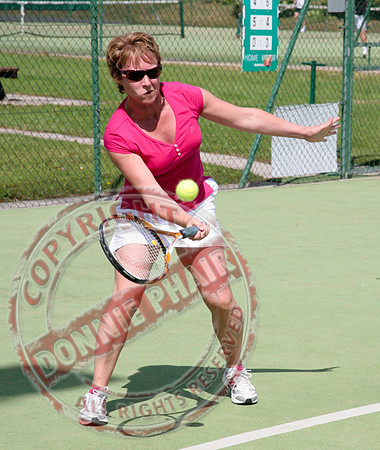 Tennis Competition in the Bawnacre in Irvinestown.