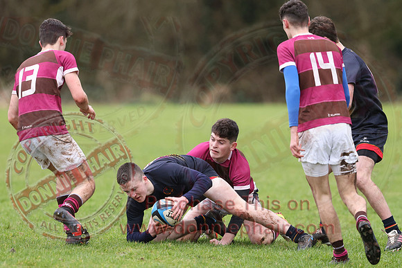 Enniskillen Royal ERGS (33) V Dungannon Royal (40) in Rugby Quarter-Final Ulster Subsidiary Schools Cup-6
