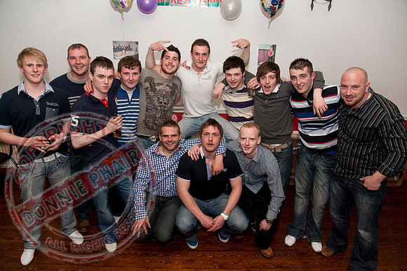 Nathan Bryan's 21st Birthday in The White Thorn, Lisnaskea.