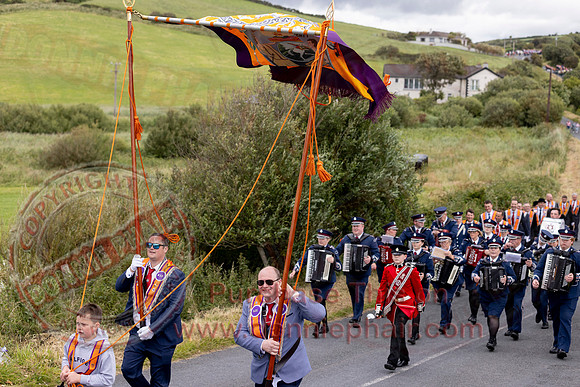 Annual County Donegal Twelfth Demonstration at Rossnowlagh-22