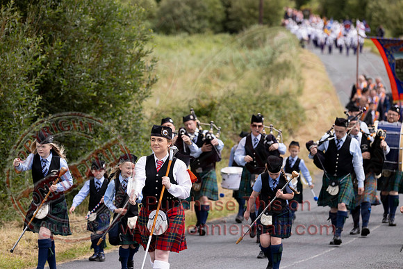 Annual County Donegal Twelfth Demonstration at Rossnowlagh-18