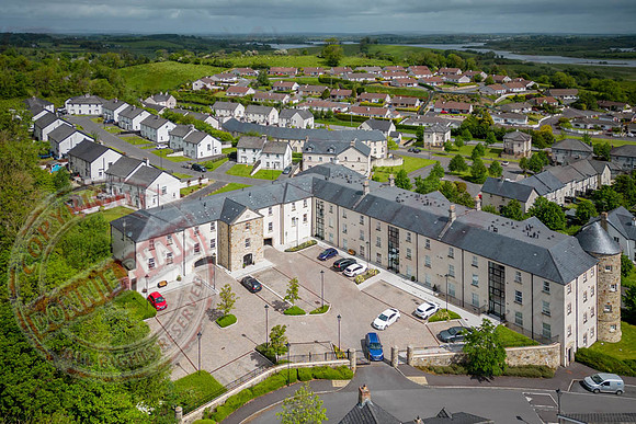 Aerial Photo of Residential Buildings in Enniskillen