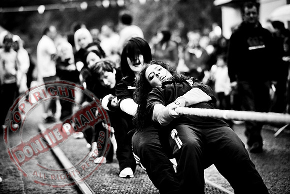 Kesh Festival - Tug O War Competition held in Main STreet.