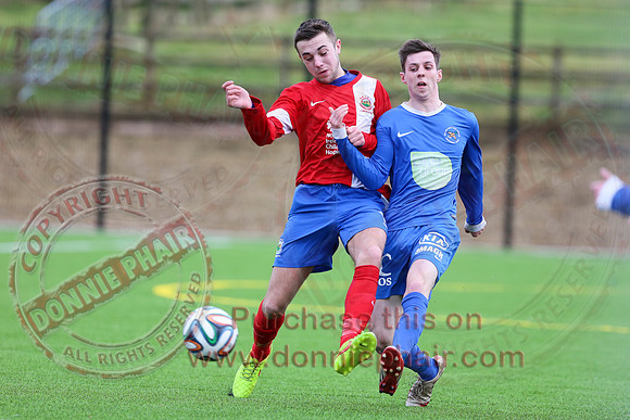 Ballinamallard Reserves (1) V Linfield Swifts (3) in NI Reserve League.