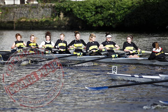 Head of the River Boat Race taking Place on the River Erne in Enniskillen, County Fermanagh.