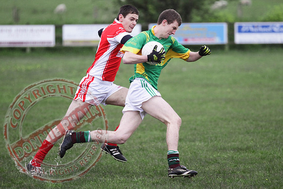 Belnaleck V Irvinestown in Senior GAA League Football.