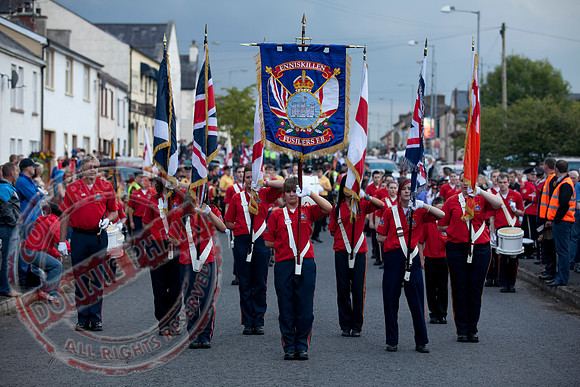 Loyalist Parade in Newtownbutler.