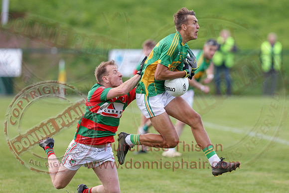 Lisnaskea (1-07) V Irvinestown (0-11) in Intermediate GAA Football Championship Group B-2