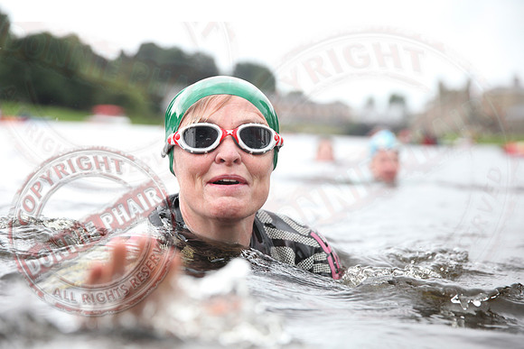 Charity Swim in Erne River in aid of RNLI.