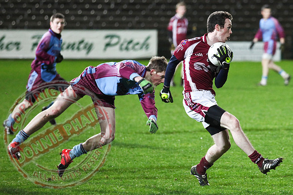 St. Michaels College Enniskillen V Omagh CBS in McCormick Cup game held in Brewster Park.