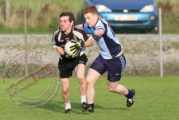 Aghadrumsee (1-9) V Belcoo (1-9) in Erne Cup Two Final.