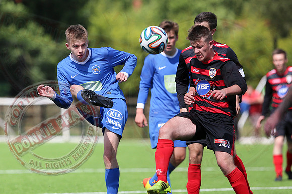 Ballinamallard United Reserve (3) V Coleraine Reserve (2) in IFA Reserve League.