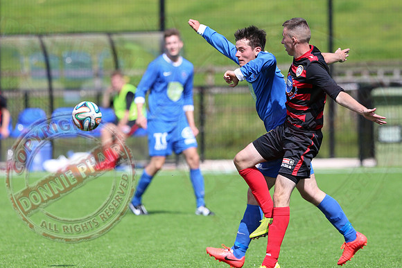 Ballinamallard United Reserve (3) V Coleraine Reserve (2) in IFA Reserve League.