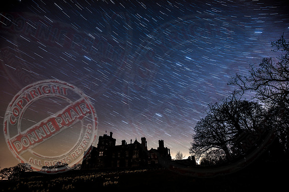 Stars Above Crom Castle, County Fermanagh.