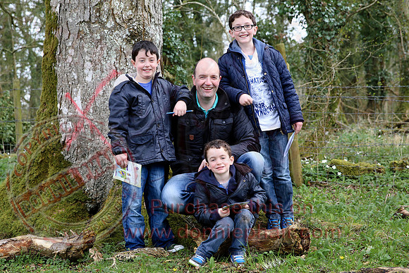 Easter Egg Hunt at Crom Castle Estate.