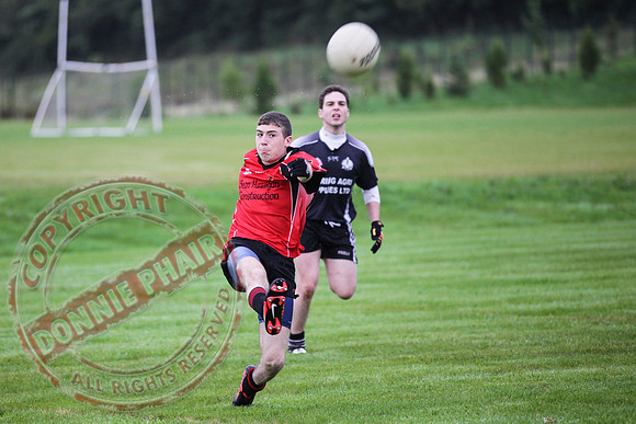 Maguiresbridge (Winners) V Aghadrumsee in Division 3 Junior Final in Lisnaskea.