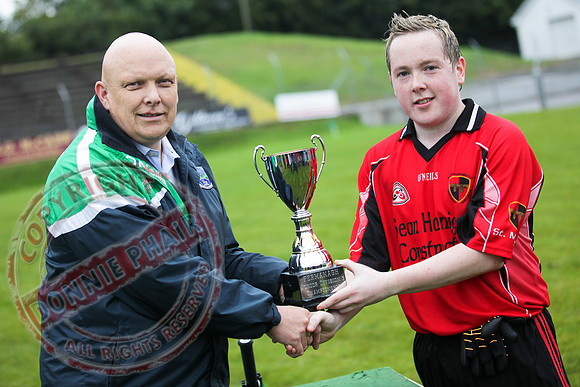 Maguiresbridge (Winners) V Aghadrumsee in Division 3 Junior Final in Lisnaskea.