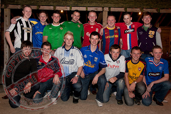 Magheraveely Football Club Get Together in Oasis Bar in Magheraveely.
