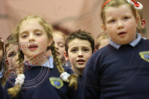 Community Carol Service in St. Mary's Hall, Tempo.