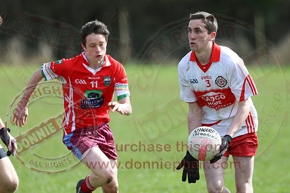 Newtownbutler First Fermanaghs (1-8) V St. St. Pat's Donagh (6-19) in Minor League Section B.