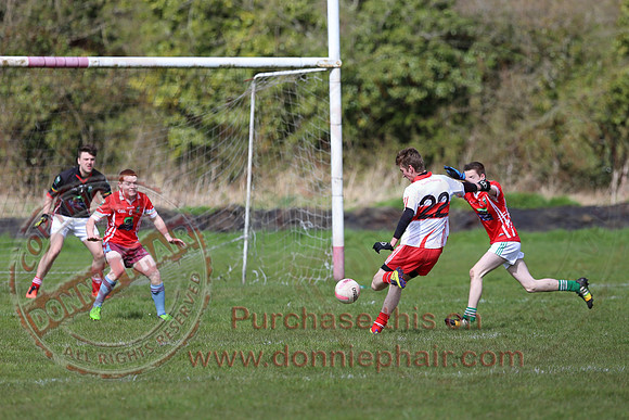 Newtownbutler First Fermanaghs (1-8) V St. St. Pat's Donagh (6-19) in Minor League Section B.