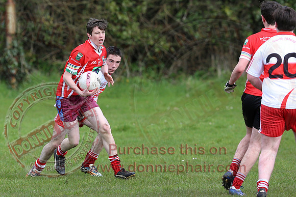Newtownbutler First Fermanaghs (1-8) V St. St. Pat's Donagh (6-19) in Minor League Section B.